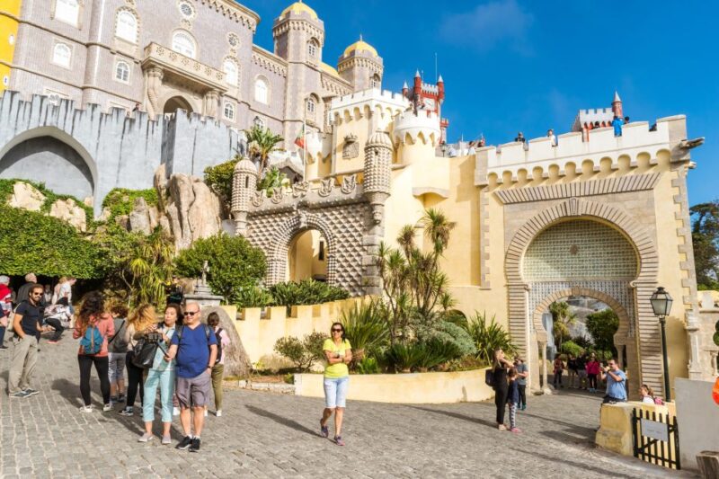 Lisbon: Sintra and Cascais Tour with Pena Palace Ticket - Standing at the Westernmost Point of Mainland Europe