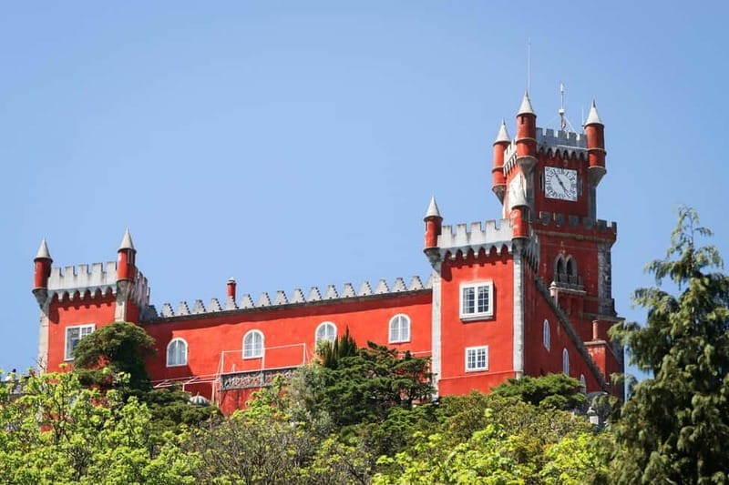 Lisbon: Sintra Full-Day to Pena Palace & Quinta da Regaleira - Visiting Pena Palace Gardens and Terraces