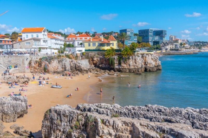 Lisbon: Sintra, Pena, Regaleira, Cabo Roca Coast & Cascais - Breathtaking Coastal Views at Cabo da Roca and Guincho Beach