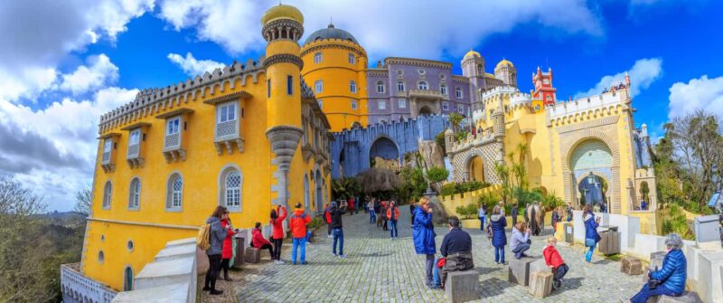 Lisbon: Sintra, Pena, Regaleira, Roca, Cascais (with pickup) - Key Points