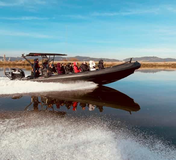 Lisbon Speed Boat Monuments Tour Sunset - The Thrilling Ride Along the Tagus River