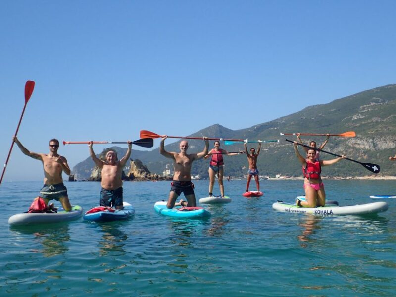 Lisbon: Stand Up Paddle Lesson in Arrábida, Setubal,Sesimbra - The Unique Experience of Snorkeling at Anicha Island
