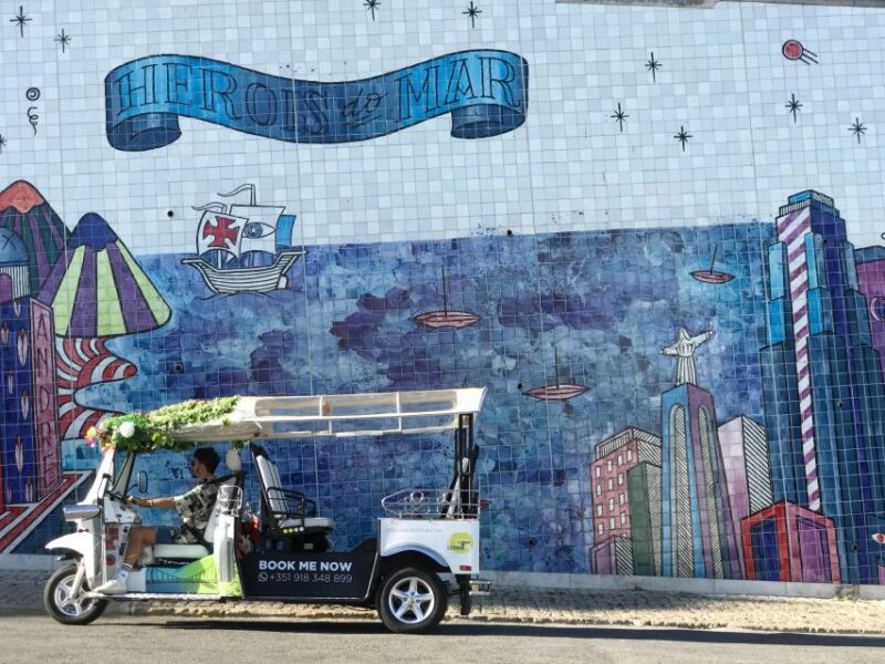 Lisbon: Street Art Private Guided Tour by Tuk-Tuk - Discovering Street Art in Alfama and Mouraria