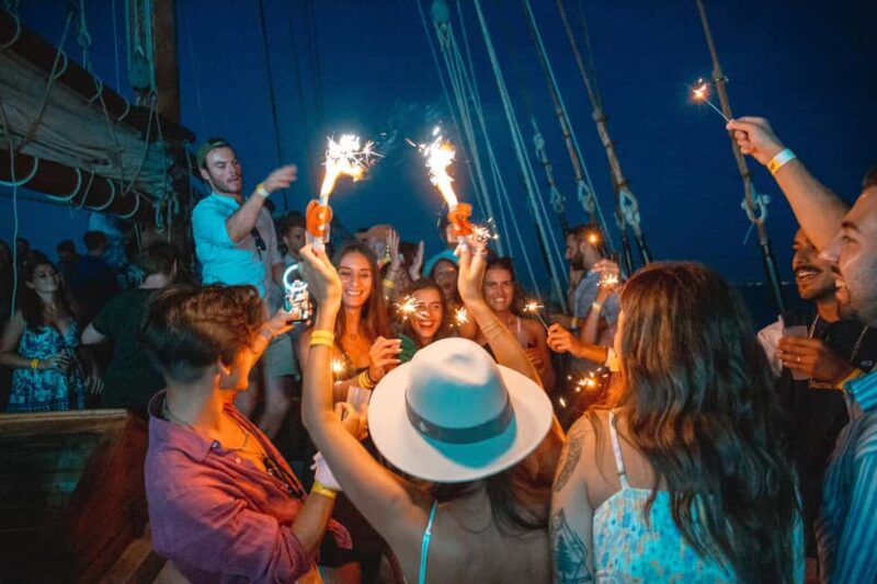 Lisbon: Sunset Boat Party Cruise with Music & Drinks - The Route and Sights Along the Tagus River