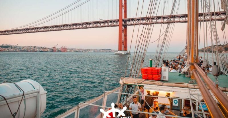 Lisbon: Sunset Boat Party with 2 Drinks and Free Club Entry - The Route Along Lisbon’s Iconic Hills and Landmarks
