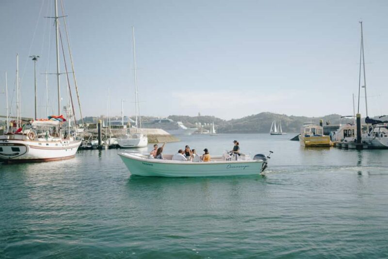 Lisbon Sunset Boat Tour with local Snacks & Drinks - Experience Lisbon’s Sunset from the Water for $57