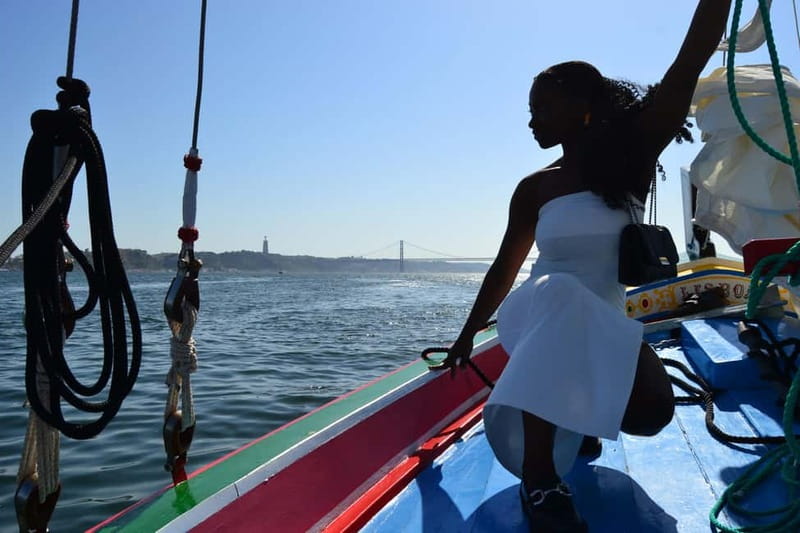 Lisbon: Tagus Cruise on Historic 1895 Boat with Drinks - Enjoying the Sunset and Wine Tasting on the Water