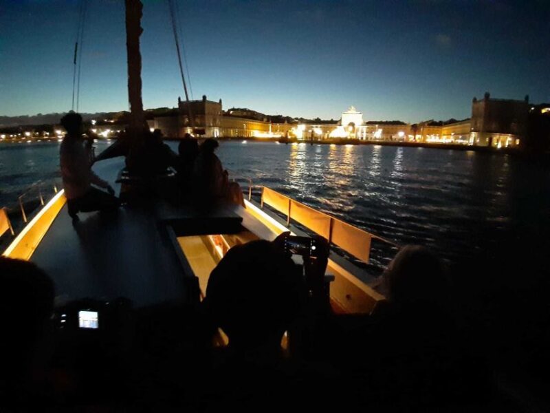Lisbon: Tagus River Sunset Cruise in a Traditional Vessel - Sipping White Wine with Scenic Views