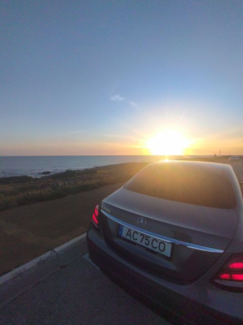 Lisbon: Tuk Tuk tour, Cascais tour, and Dinner all in one - Sunset Dinner at Guincho with Multiple Menus