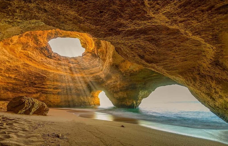 Lisbon:Private Tour to Algarve, with benagil cave cruise - Coastal Trails and the Algar Seco Experience