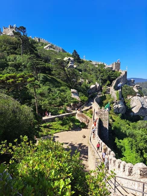 Lisbon:Sintra, Pena Palace, Moorish Castle, Qta De Regaleira - Challenging Aspects for Some Visitors