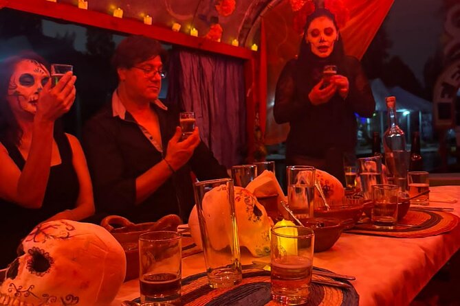 Live Noche de Muertos at Xochimilco: Dinner and local beers - The Experience Provider: Curado Tours