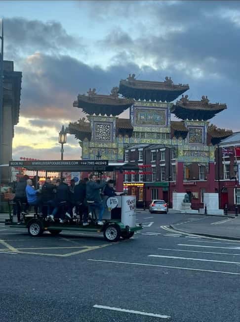 Liverpool: Beer Bike Tour with Drinks and Music - Safety and Accessibility Measures