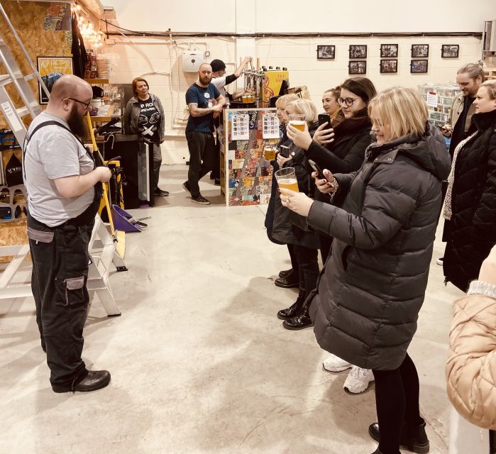 Liverpool: Brewery Bus Tour with 12 Beer and Pizza - The Role of the Beer Sommelier