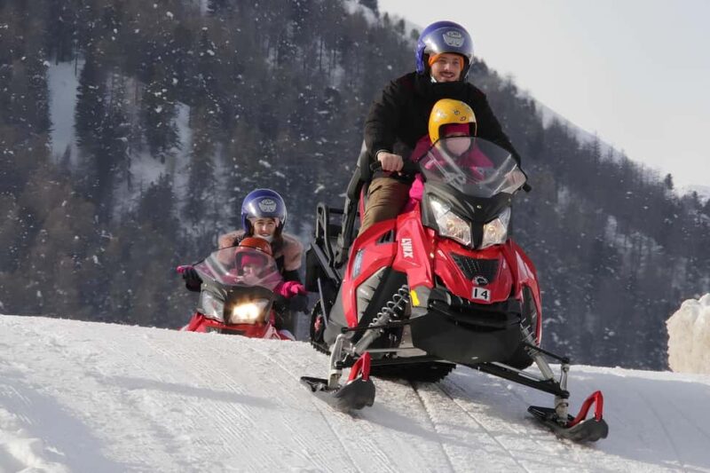 Livigno: Snowmobile Ride on Lake Livigno in the Alps - Key Points