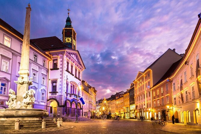 Ljubljana boat cruise and walking tour - Explore Ljubljana from Land, River, and Sky