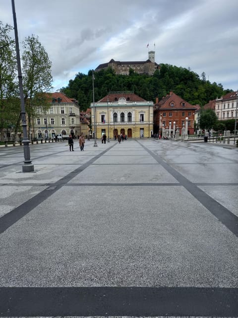 Ljubljana castle on foot :) con guida in italiano - Visiting Key Squares: Preseren and Market Square