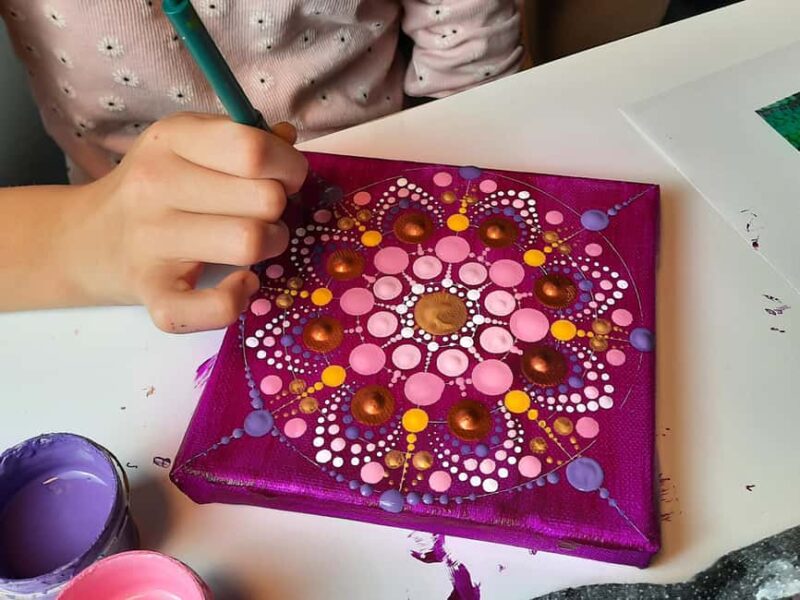 Ljubljana: Create your own Mandala-Inspiring 3h Art Workshop - Starting Point in the Heart of Ljubljana’s Creative Scene