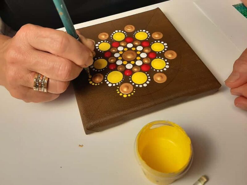 Ljubljana: Create your own Mandala-Inspiring 3h Art Workshop - Book Flexibility and Practical Details
