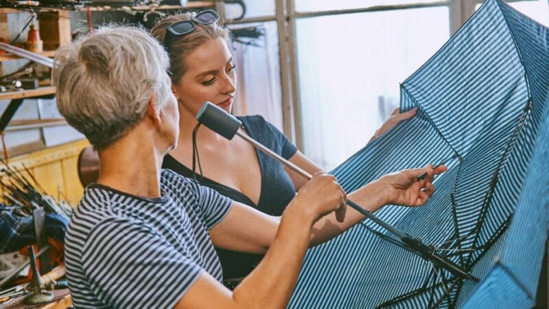 Ljubljana: Mend Your Umbrella Workshop - Key Points