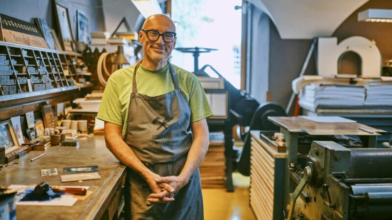 Ljubljana: Print a Poster in an Old Print Shop - Discover a Unique Printing Workshop in Ljubljanas Old Print Shop