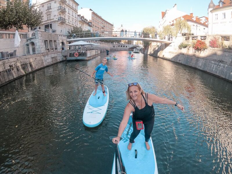 Ljubljana: Stand-Up Paddle Boarding Tour - Discover Ljubljana from the Water with a Stand-Up Paddleboarding Tour