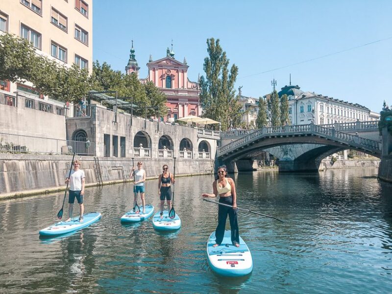 Ljubljana: Stand-Up Paddle Boarding Tour - Fun Games and Mindfulness on the Water