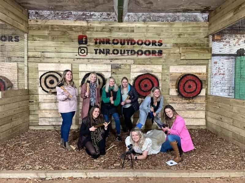 Llangollen: Axe Throwing, Archery and Air Rifles Combo - The Three Target Sports: Axe Throwing, Archery, and Air Rifles