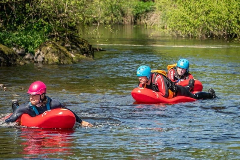 Llangollen: Bodyboating on the River Dee - Navigating the Grade 2-3 Rapids of the River Dee