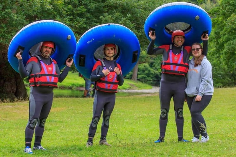 Llangollen: River Tubing in the Dee Valley - Meeting Point at Bearded Men Adventures HUB