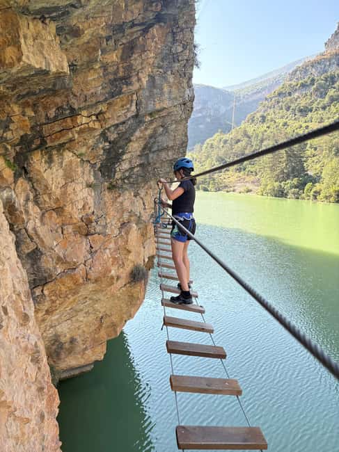 Lleida Pyrenees: Paret de les Arcades Via Ferrata with views of the lake - Exciting Via Ferrata in the Lleida Pyrenees for $76