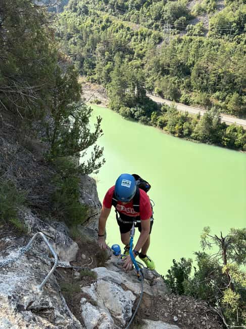 Lleida Pyrenees: Paret de les Arcades Via Ferrata with views of the lake - The Sum Up: A Scenic and Safe Climb for Moderate Adventurers