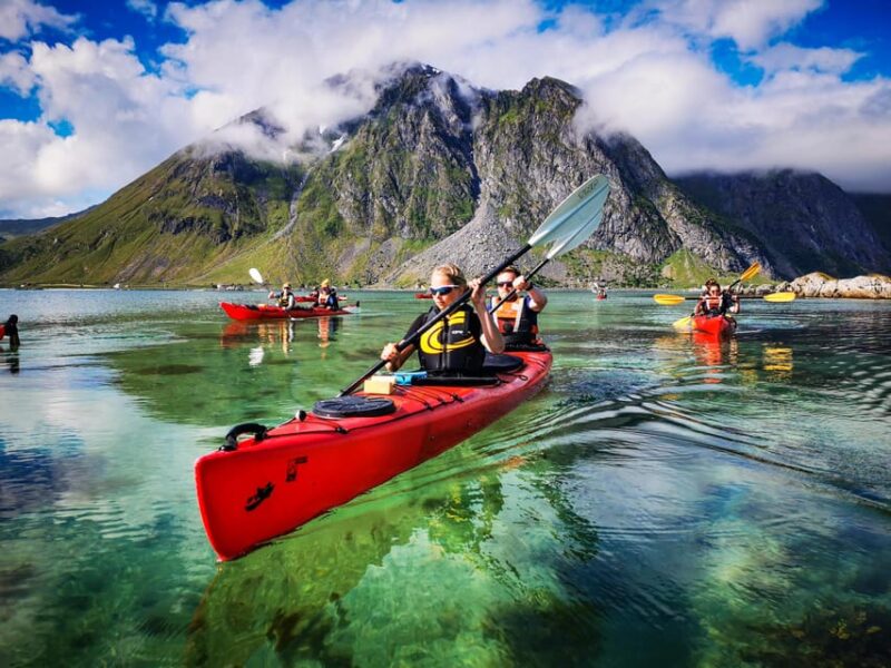 Lofoten: Full Day Combo tour, (kayaking and rappelling) - Rappelling Down Cliffs for an Adrenaline Rush