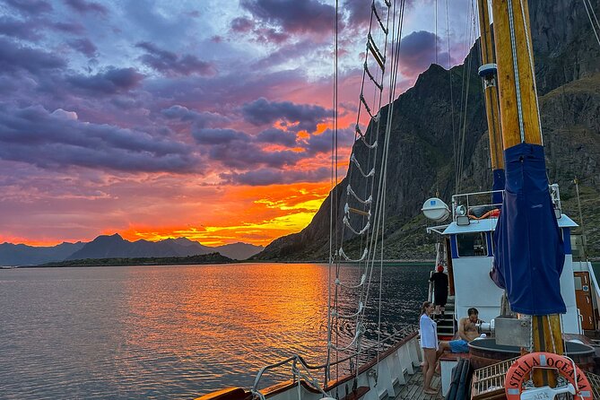 Lofoten Islands Private Midnight Sun Yacht Cruise from Svolvær - Setting Sail from Svolvær Toward Arctic Island Beauty