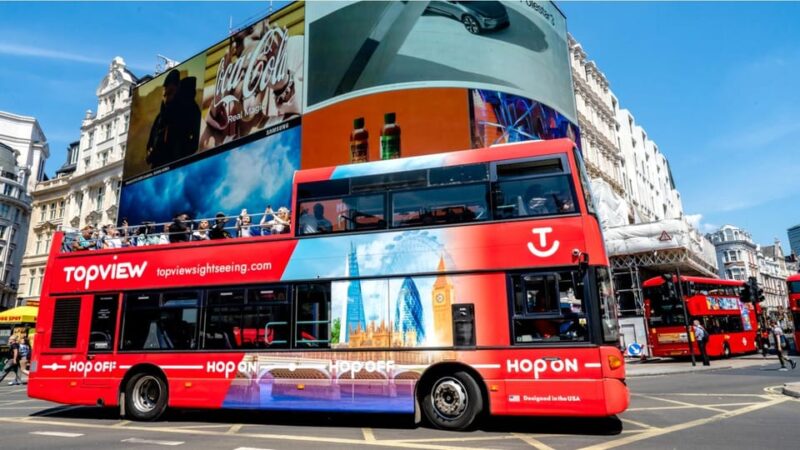 London: 24-Hour Hop-On Hop-Off Bus Pass - Explore London’s Highlights with a 24-Hour Bus Pass for $43.10
