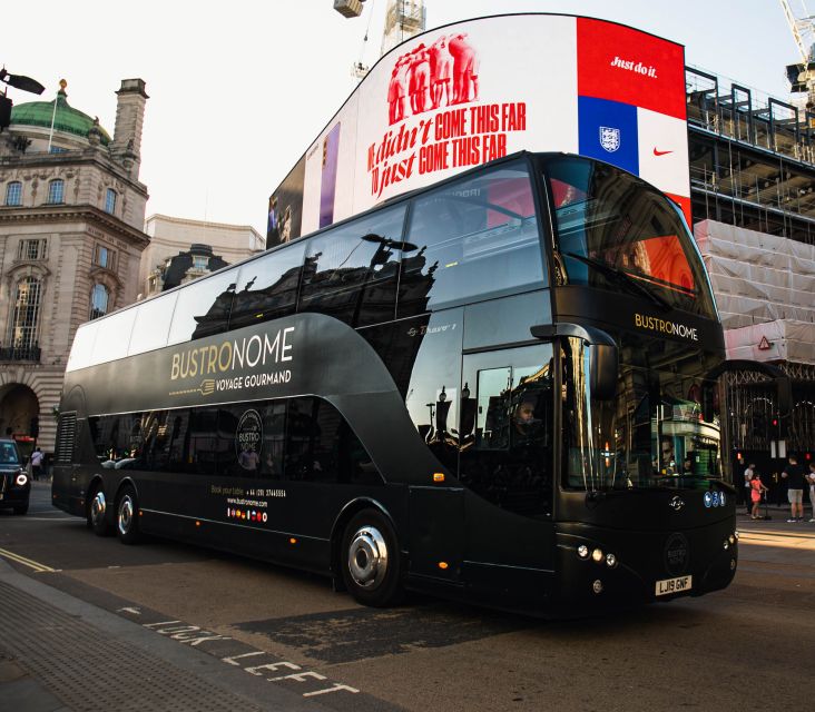 London: 4 Course Lunch Tour by Luxury Coach - Tour Experience: No Guided Commentary