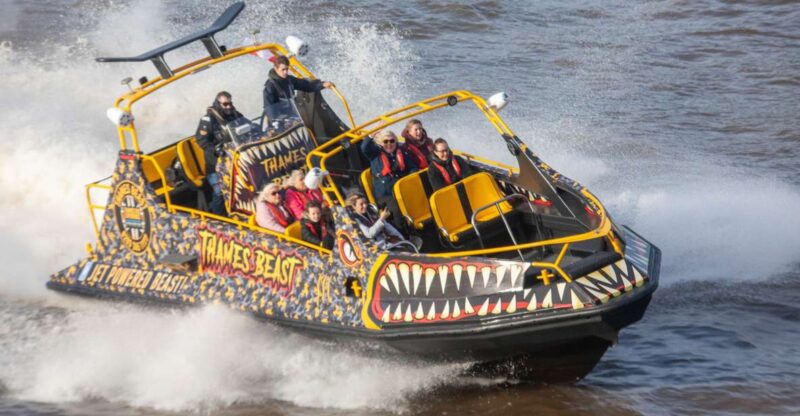 London: 40-Minute Thames Beast Jetboat Tour - London: 40-Minute Thames Beast Jetboat Tour — Thrilling Speed on the Thames