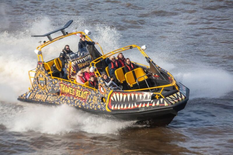 London: 40-Minute Thames Beast Jetboat Tour - Safety Measures and Accessibility
