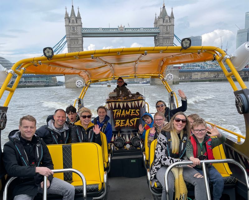 London: 40-Minute Thames Beast Jetboat Tour - Summary of the Experience