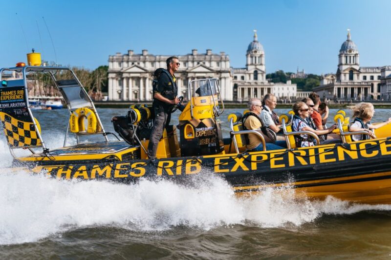 London: 45-Minute Speedboat Sightseeing Tour - Exciting Thames Speedboat Tour in Central London for $76.78