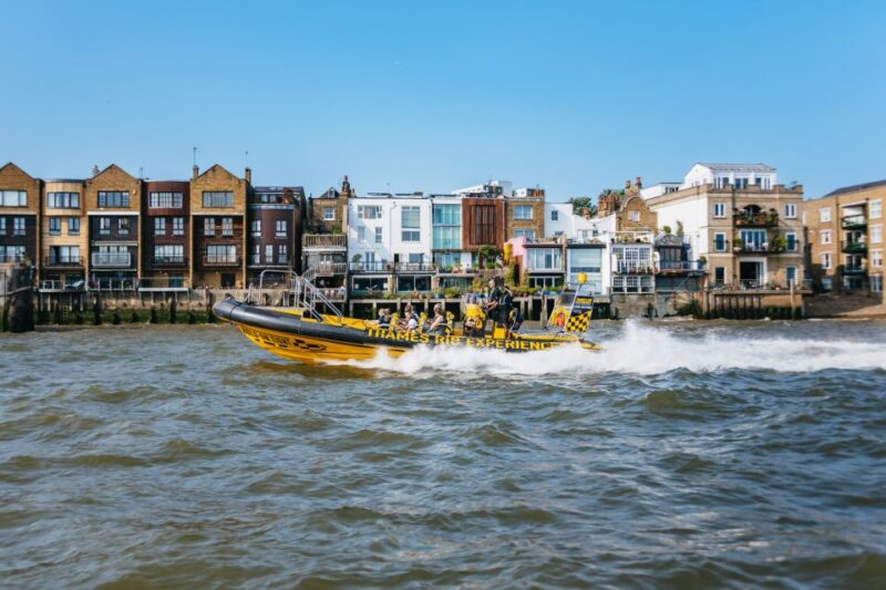 London: 45-Minute Speedboat Sightseeing Tour - The Route and Landmarks Along the Thames