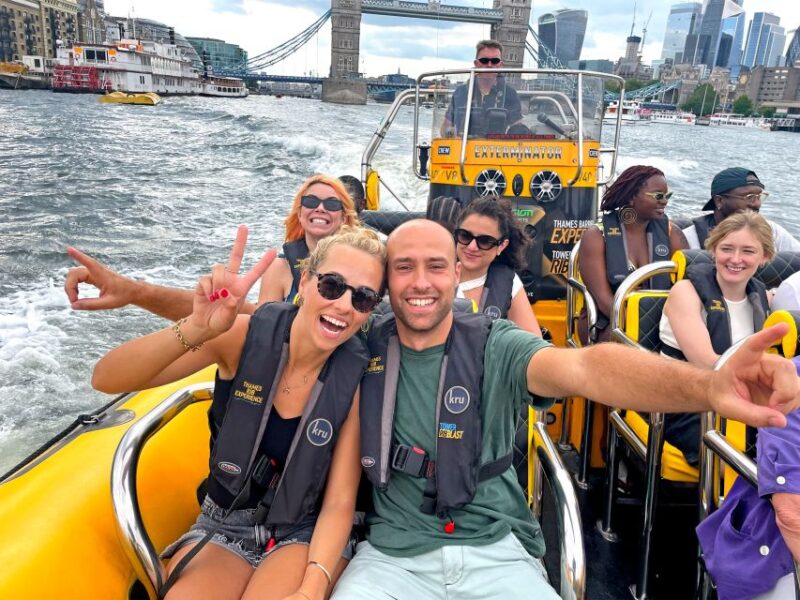 London: 70-Minute Thames Barrier Speedboat Tour - Discover London’s Iconic Landmarks from the Water