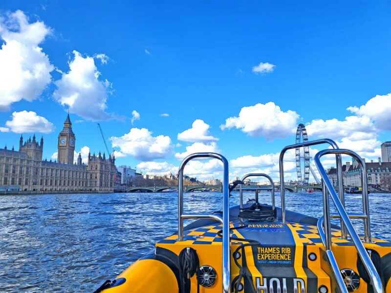 London: 70-Minute Thames Barrier Speedboat Tour - Practical Tips for a Smooth Ride