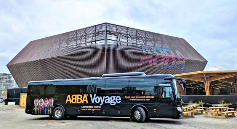 London: ABBA Voyage Express Bus and Optional Concert Ticket - Experience ABBA Voyage with a Convenient Bus Transfer from Central London