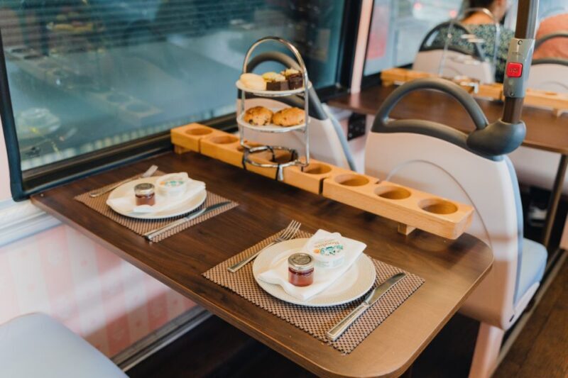 London: Afternoon Tea Bus with a Glass of Prosecco - Staff and Service: Friendly and Attentive