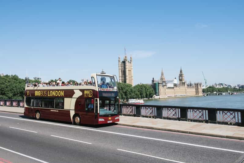 London: Big Bus Hop-on, Hop-off with Optional River Cruise - Discover London’s Top Landmarks from the Red Route