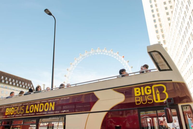 London: Big Bus Hop-on, Hop-off with Optional River Cruise - Guided Walking Tours for Hidden Insights