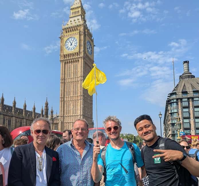 London: Big Sunday Walk from Big Ben to Tower Bridge Pub - Starting Point at Waterloo Station