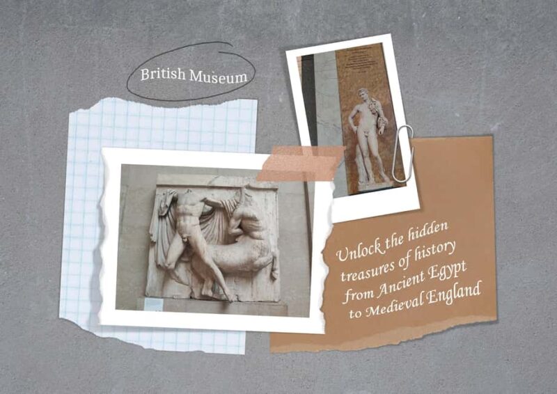 London: British Museum: Ancient Greek Treasures Private Tour - Discover the British Museum’s Hidden Greek Treasures in a Private 2-Hour Tour