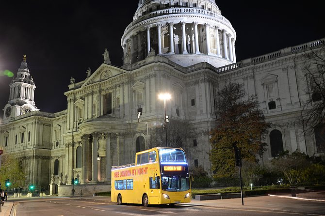 London by Night Sightseeing Tour - Open top bus - The Start at Piccadilly Circus and First Views of London